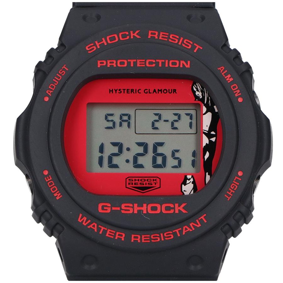 新品同様/ G-SHOCK ジーショック DW-5750E ×HYSTERIC GLAMOUR ラバー