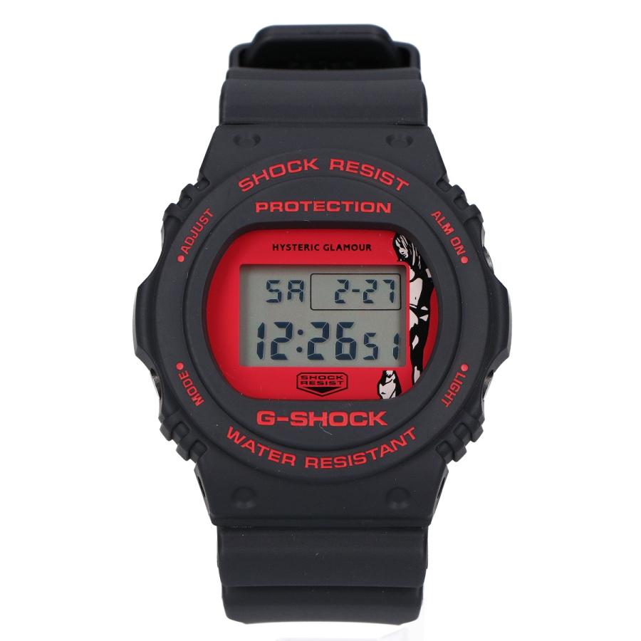 新品同様/ G-SHOCK ジーショック DW-5750E ×HYSTERIC GLAMOUR ラバー