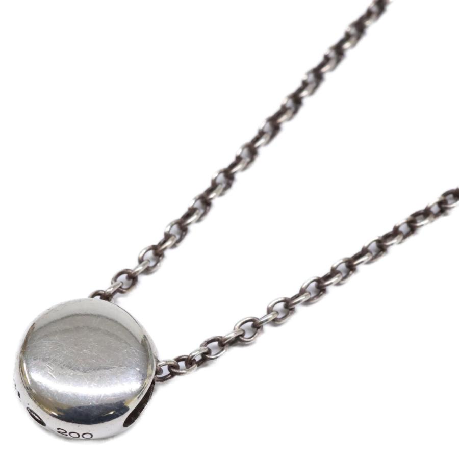  ｜ジョージジェンセン サークルトップネックレス GEORG JENSEN ジョージジェンセン 200 925S ラウンドトップ チェーン
