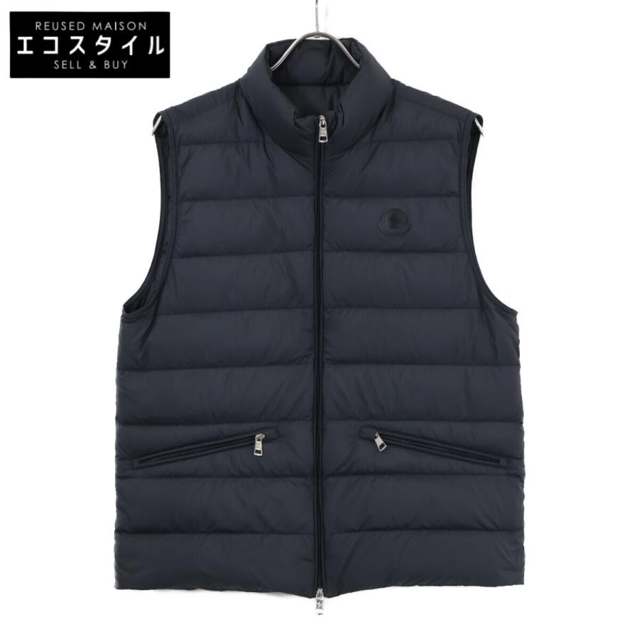 【新品同様】モンクレール　 LECHTAL ダウンベスト　2 ブラック　5D83 MONCLER（モンクレール） /23年製 LECHTAL ダウン ベスト 2 ブラック