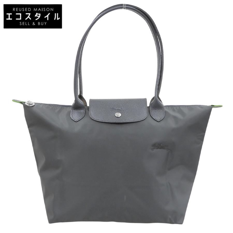 新品同様 LONGCHAMP ロンシャン ル プリアージュ グリーン L