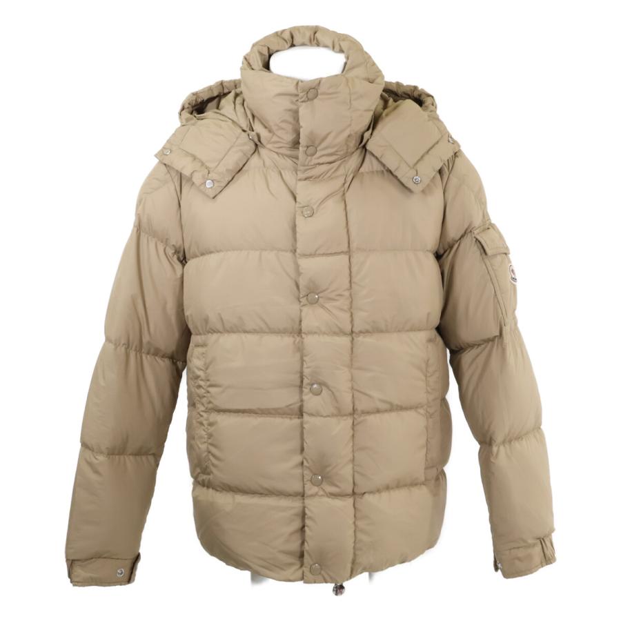 今月だけ値下げ　極美品　MONCLER ベージュ MAUVE MONCLER（モンクレール） 美品/25年製 MAYA マヤ フード付ダウン