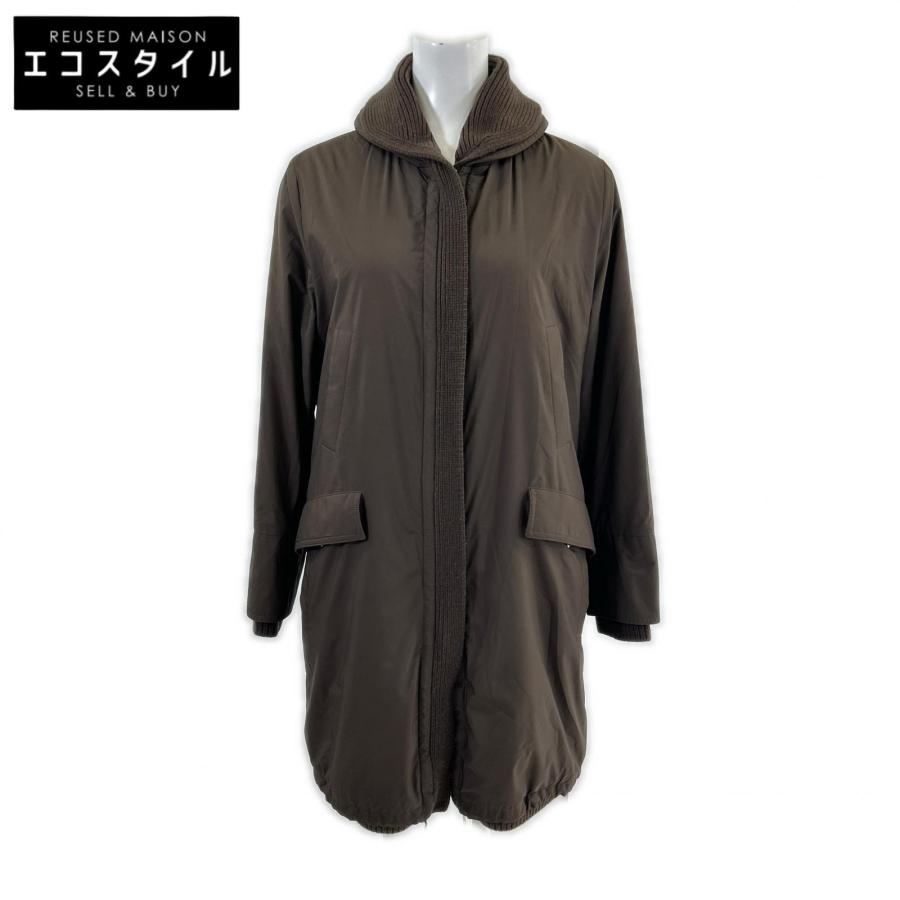 定価51,700円 UA 伊ロロピアーナ社ストームシステム ウールコート 濃灰 Loro Piana（ロロピアーナ） カシミヤ100 ストームシステム 中綿
