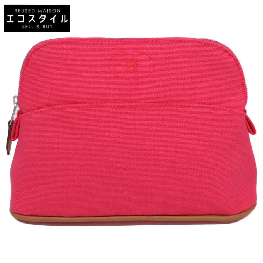 新品同様 HERMES エルメス ボリード ミニ コットンキャンバス/アニョー 