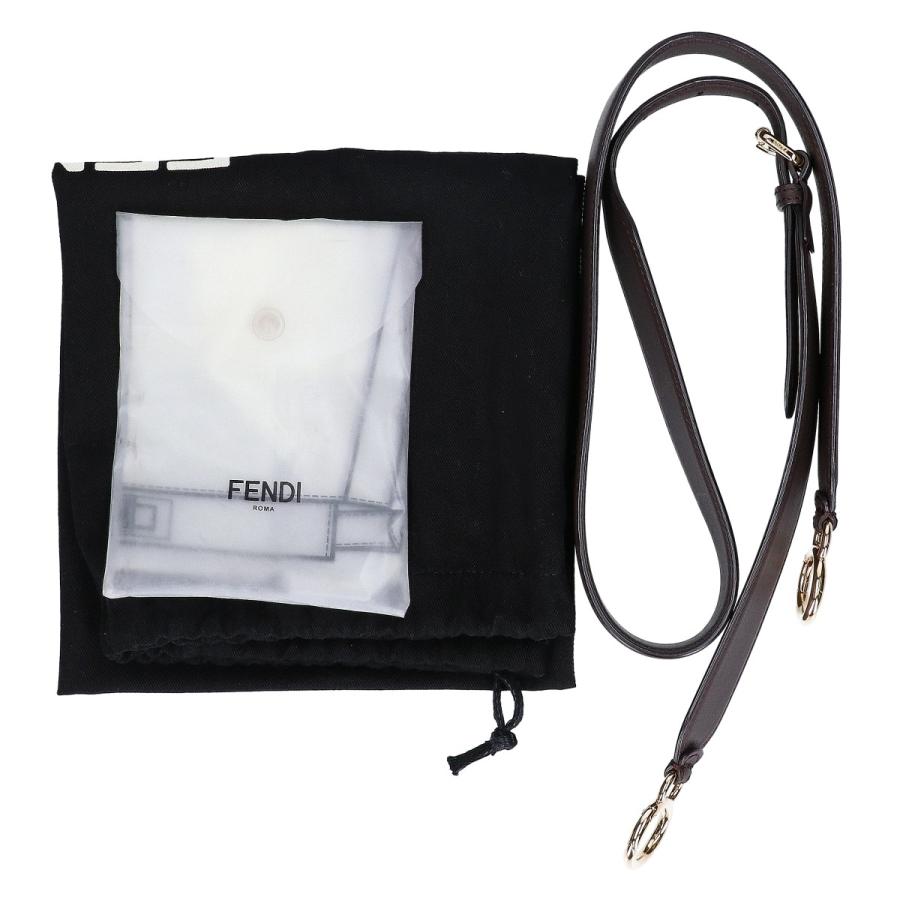 FENDI フェンディ 8BN244 ブラウン ピーカブーミニ ショルダーバッグ レディース_7