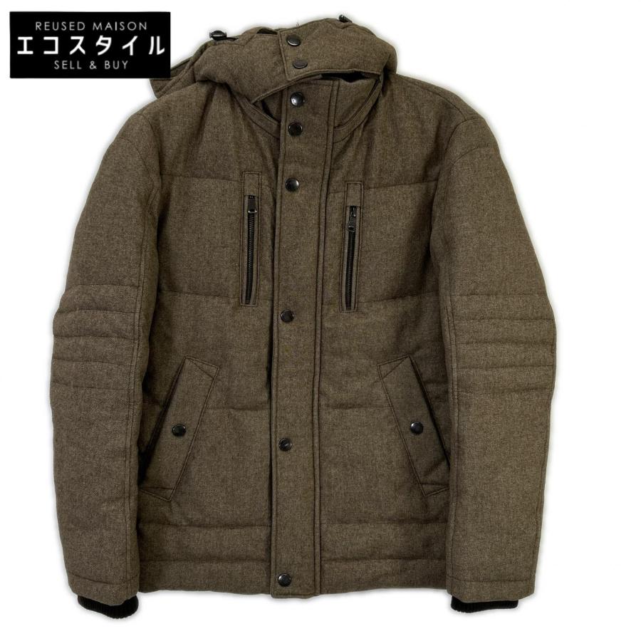 BOSS ボス 10175067 ブラウン Dery2 ウール ダウンジャケット 44 BOSS ボス 10175067 ブラウン Dery2 ウール ダウンジャケット 44