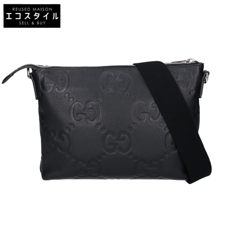 GUCCI（グッチ） 696009 ジャンボ GG エンボス レザー ショルダー 