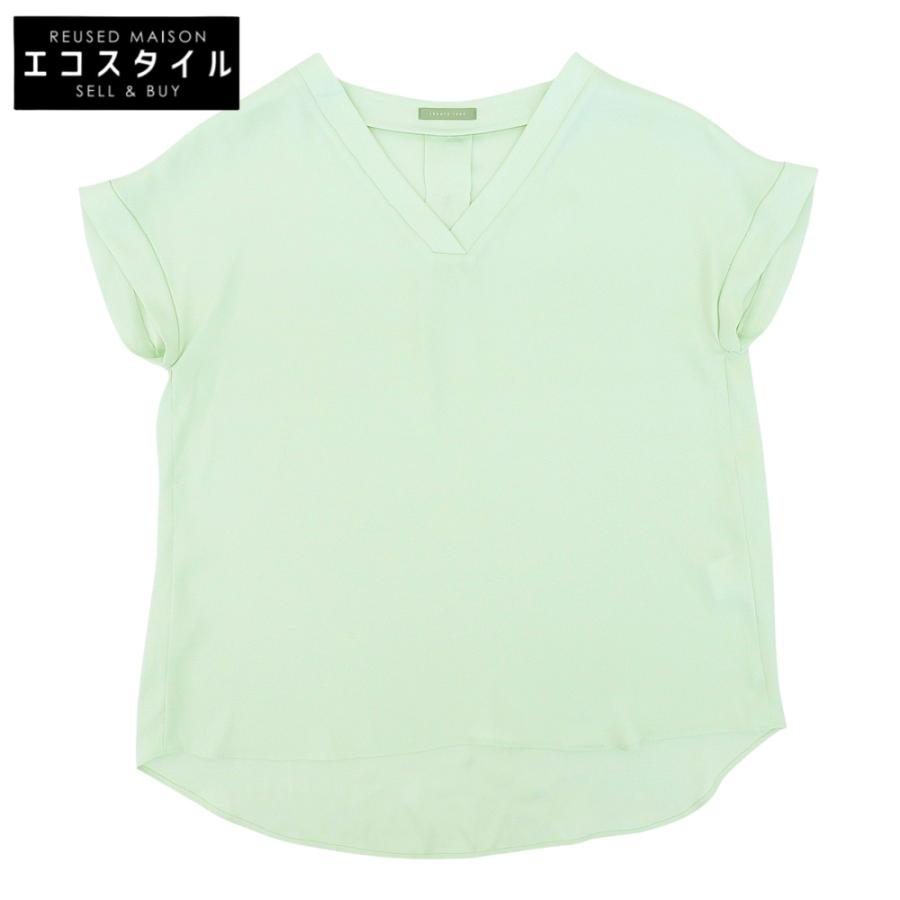 美品 Theory luxe セオリーリュクス BINOCHE POLY BACKSATIN 