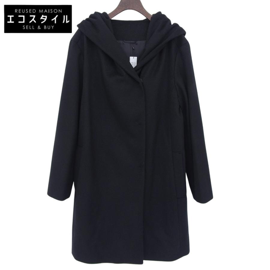 【ANAYI】ウールコート ANAYI（アナイ） 新品同様 ウール カシミヤ混 フーディー コート