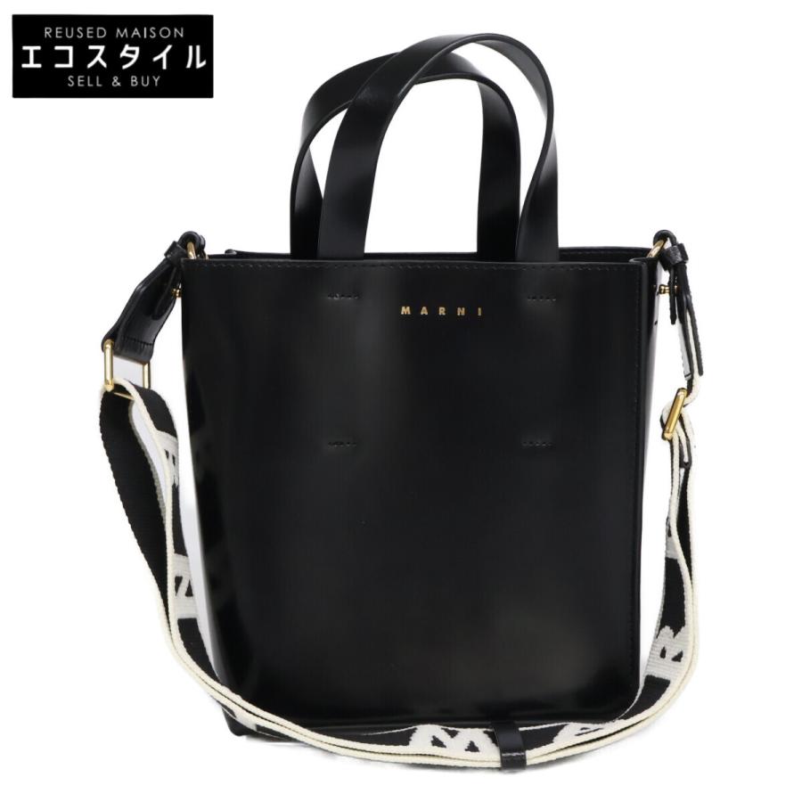 MARNI（マルニ） 新品同様/ SHMP0039U1 Museo ミュゼオ ミニ レザー 