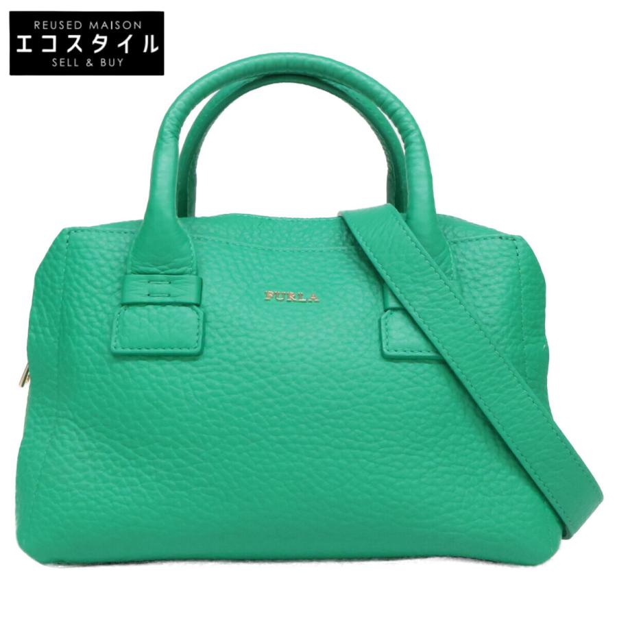 FURLA（フルラ） 美品 Capriccio サッチェルバッグ 2WAYショルダー