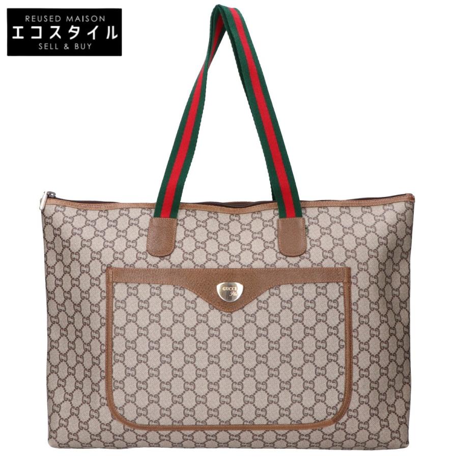 GUCCI PLUS グッチ トートバッグ シェリーライン オールドグッチ GUCCI（グッチ） GUCCI PLUS グッチプラス ヴィンテージ オールド