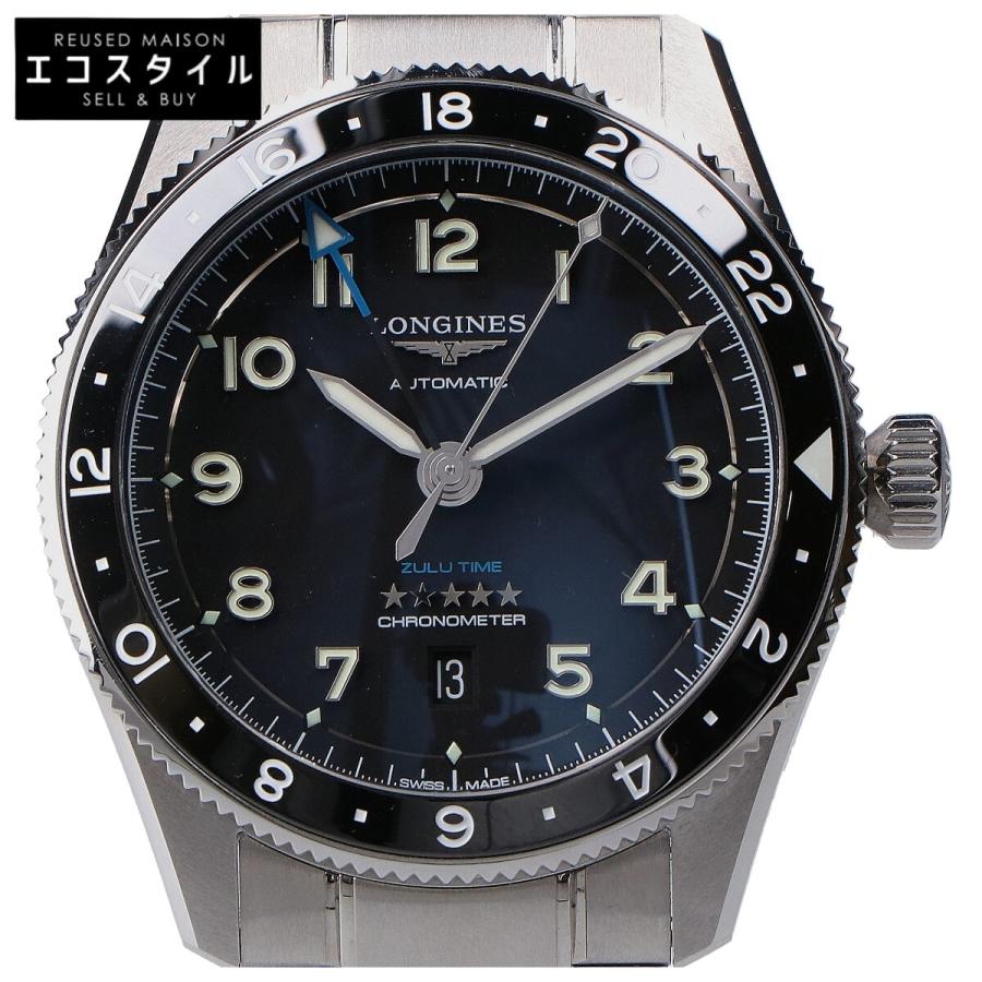 LONGINES（ロンジン） 美品 L3.812.4.53.6 SPIRIT ZULU TIME 自動巻き 
