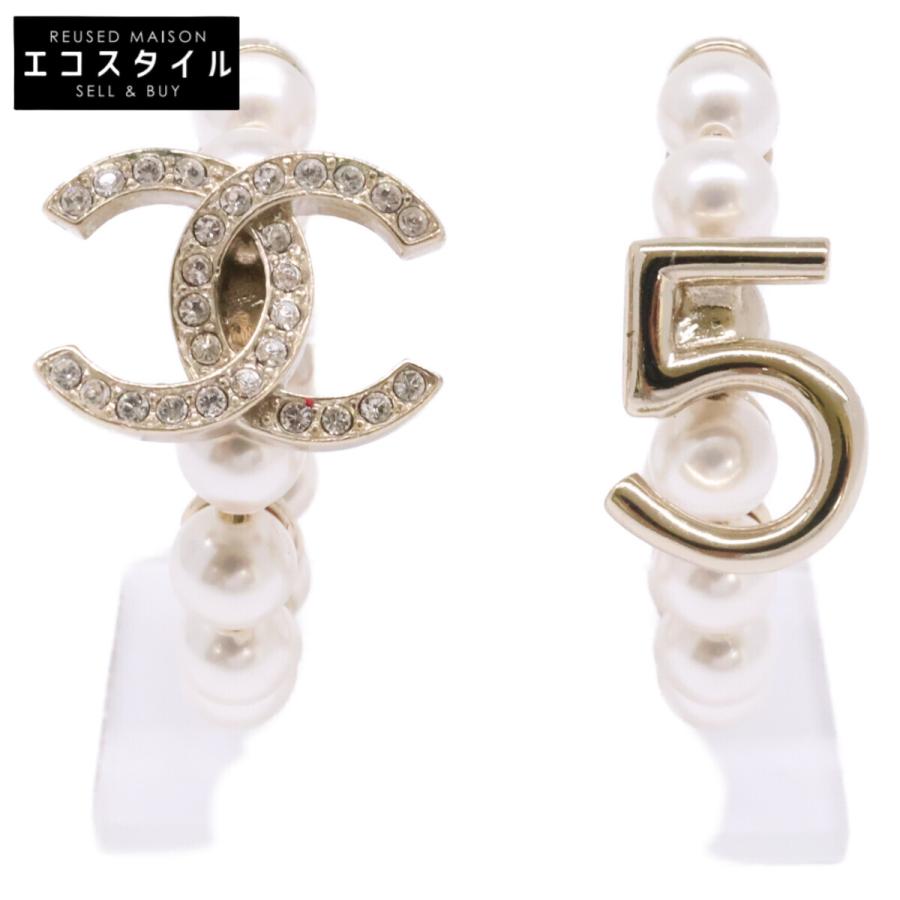 CHANEL（シャネル） ゴールド C21K ココマーク No.5 フェイクパール