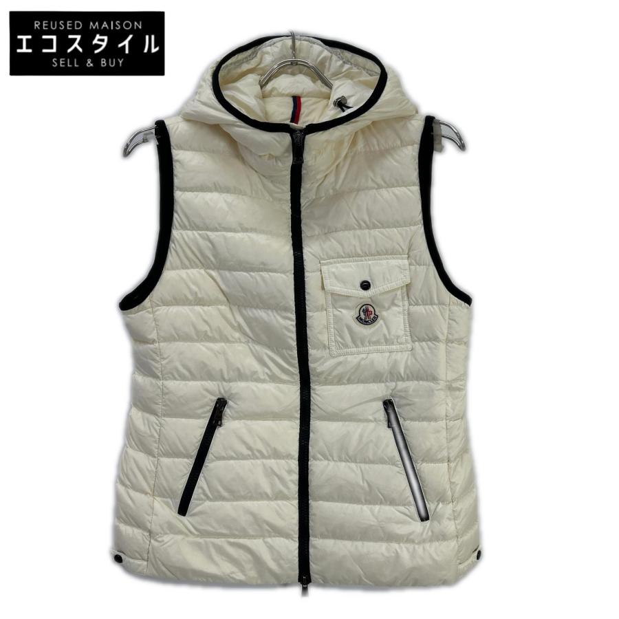 レディース モンクレール MONCLER ダウン ベスト レディース ホワイト