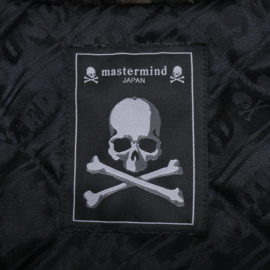 美品/ mastermind マスターマインド MJ22E09-BL025 FAUX FUR ZIP