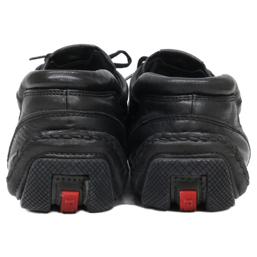 美品　PRADA スポーツ　ローカットスニーカー　ブラック　レザー　26㎝ PRADA SPORT（プラダスポーツ） MONTECARLO モンテカルロ レザー