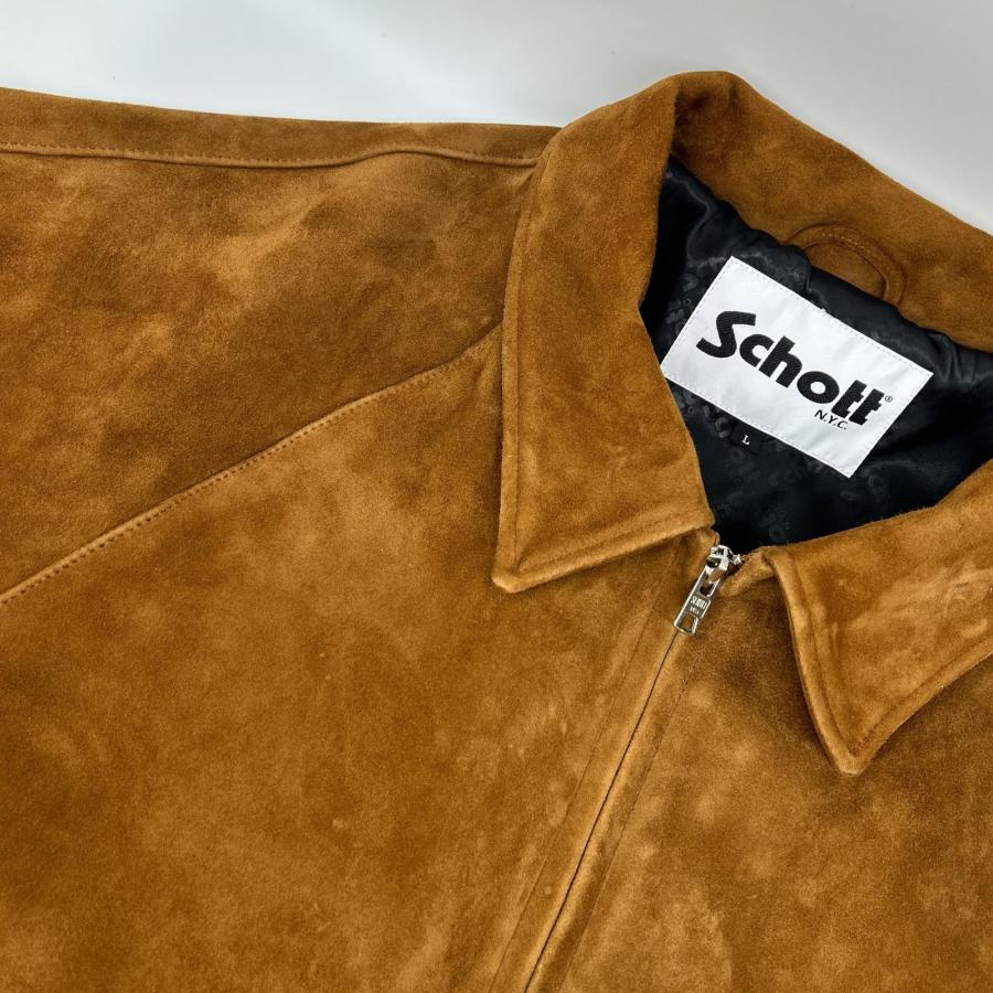 SCHOTT（ショット） 【別注】782-6150008 ブラウン ゴートスキン