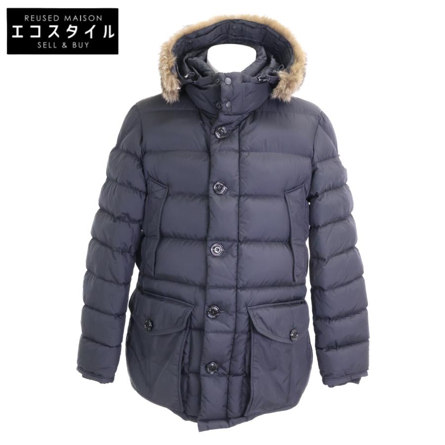 MONCLER（モンクレール） 美品/ CLUNY ファー/フード付ダウン
