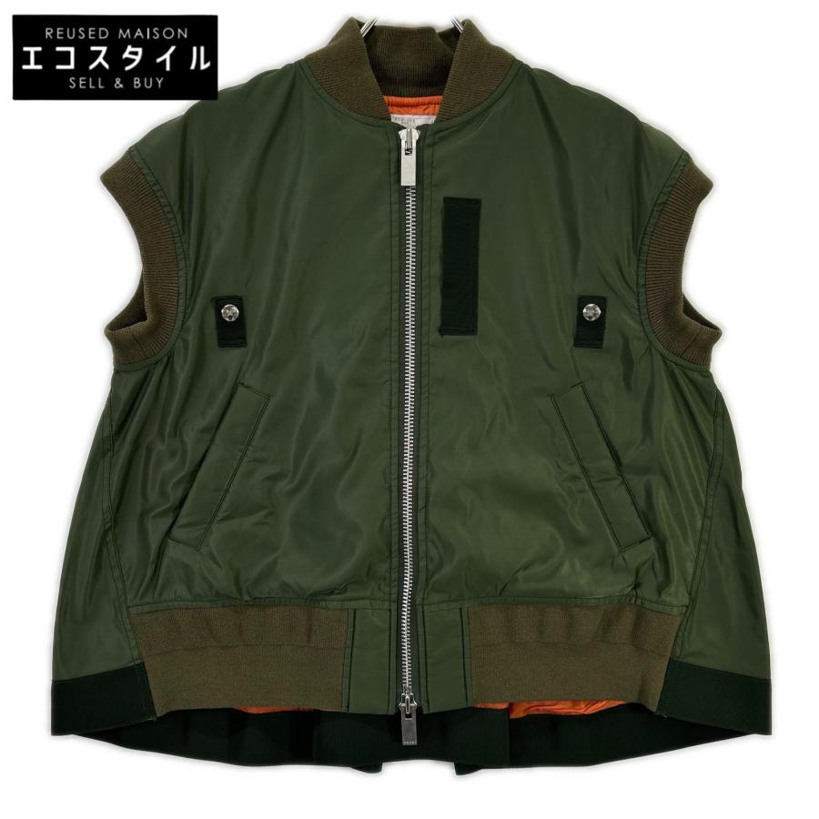 sacai 2023SS ナイロンツイルベスト Sacai SACAI＜サカイ sacai サカイ