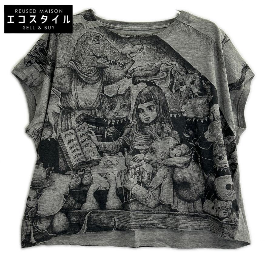 ボリス雑貨店 ワイドTシャツ はまぐりのうえの音楽家たち ヒグチユウコ