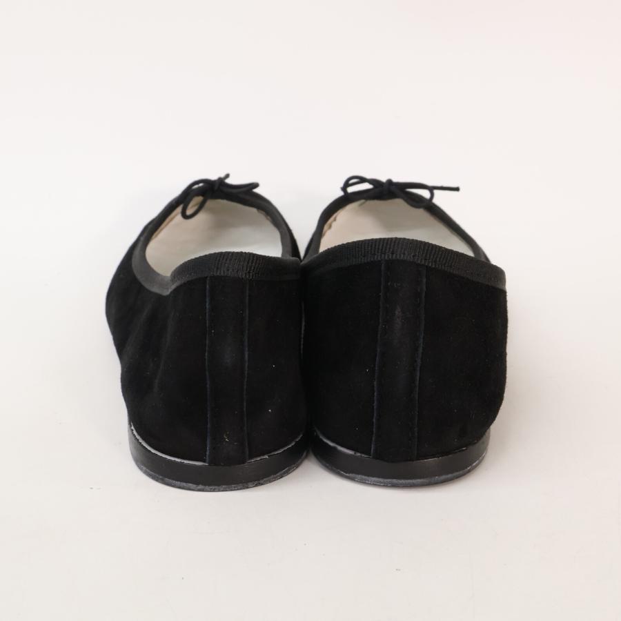 repetto（レペット） リボン スエード バレリーナ フラット シューズ