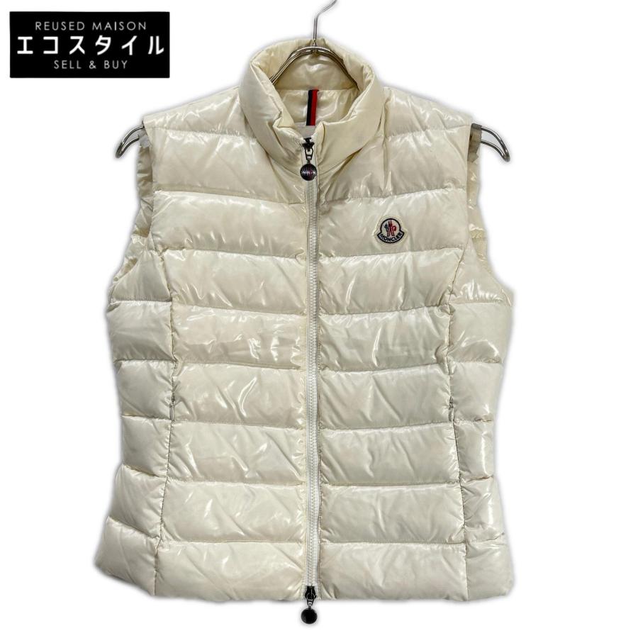 レディース モンクレール MONCLER ダウン ベスト レディース ホワイト