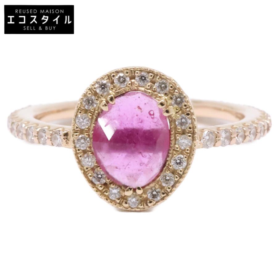 Ponte Vecchio（ポンテヴェキオ） K18 D0.86ct 0.40ct ダイヤ＆ルビー