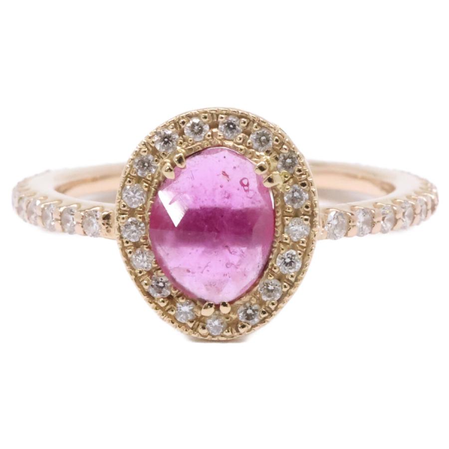 Ponte Vecchio（ポンテヴェキオ） K18 D0.86ct 0.40ct ダイヤ＆ルビー