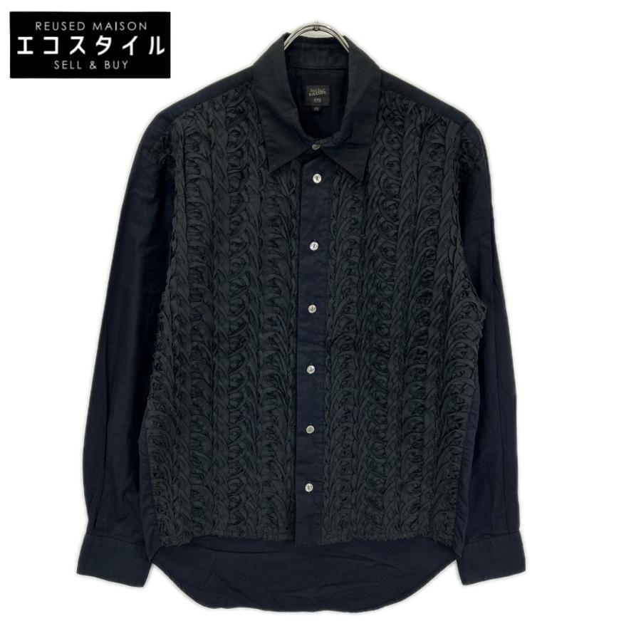 Jean Paul GAULTIER HOMME ジャンポールゴルチエオム ブラック フリル