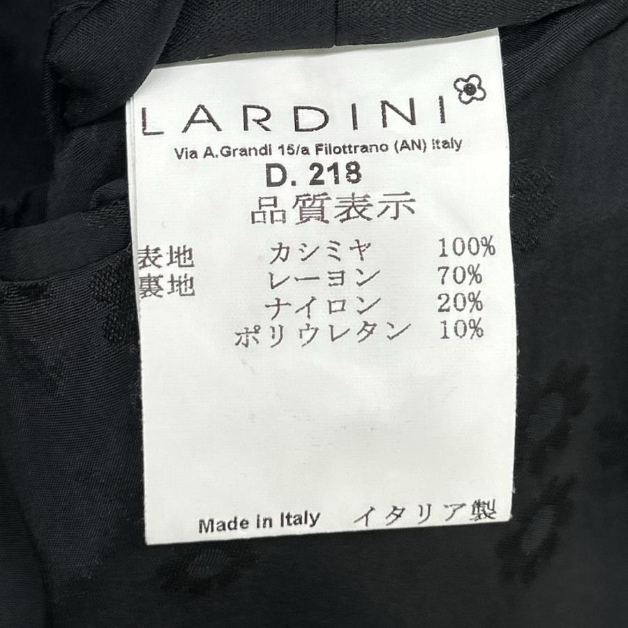 LARDINI（ラルディーニ） A9JEDERA ブラック カシミヤ100 レザー