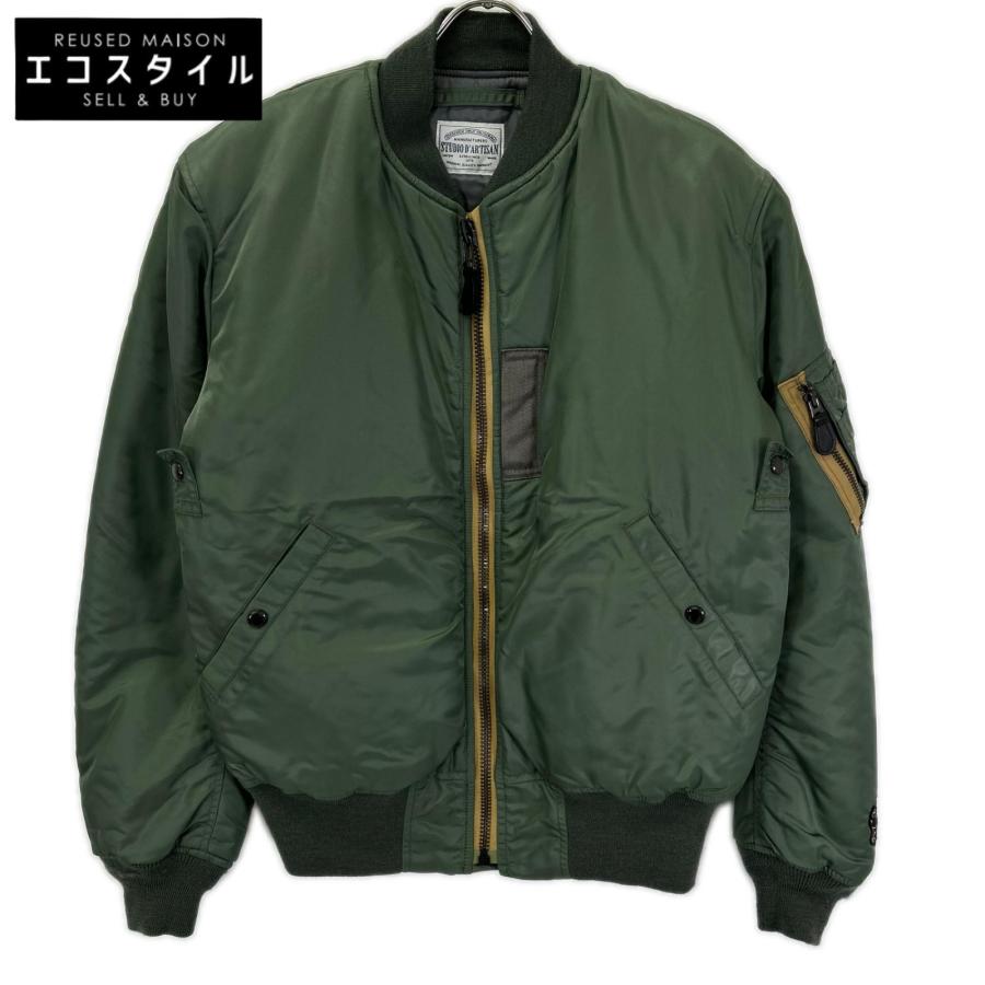 STUDIO D'ARTISAN（ステュディオ・ダ・ルチザン） 4342 カーキ MA-1