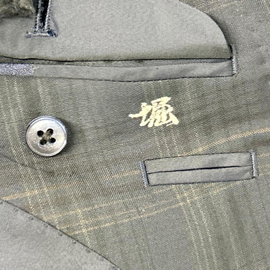 Burberry's バーバリーズ ネイビー チェック ウールモヘア ダブル