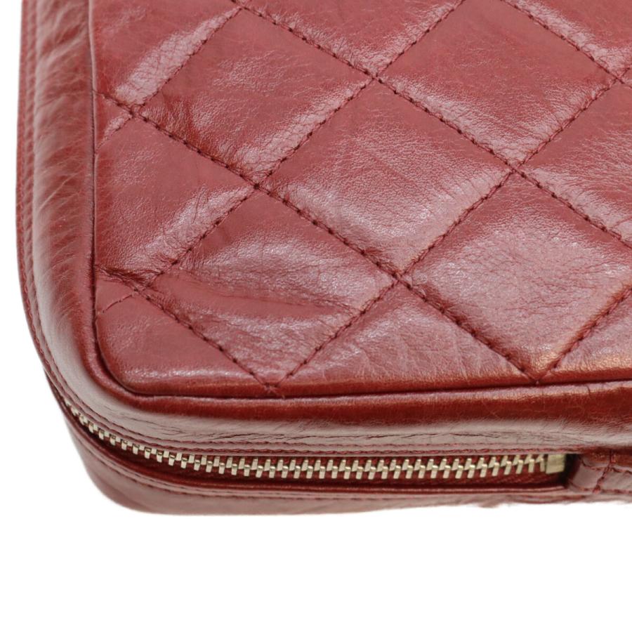 CHANEL（シャネル） A34717 ボルドー エイジドレザー カンボンライン