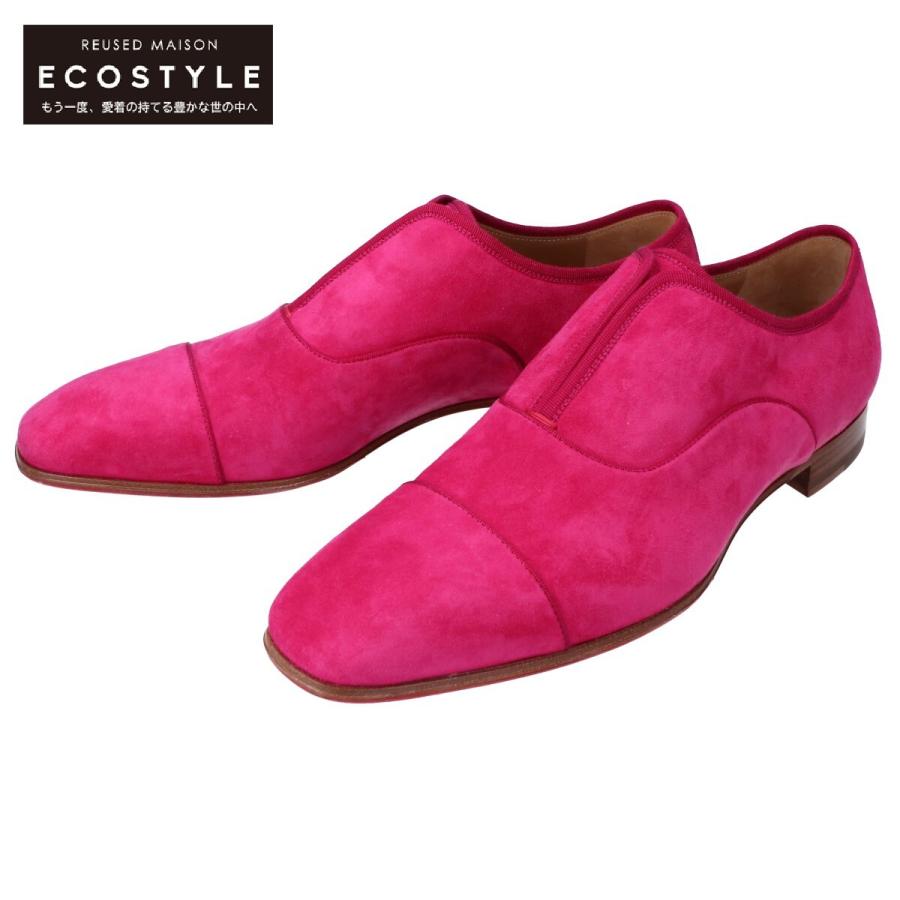 工場直送 新品 Christian Louboutin クリスチャンルブタン Alpha Male Flat スエード フラット シューズ 40 ピンク メンズ 受賞店舗 Zoetalentsolutions Com