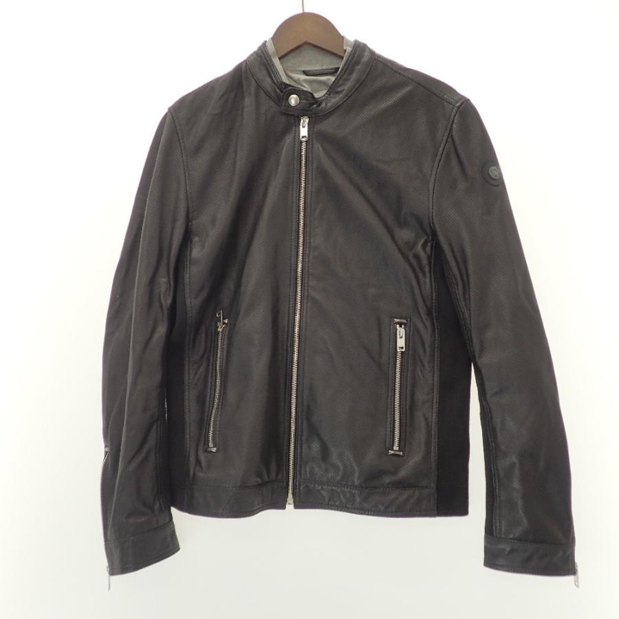 国内正規/ DIESEL ディーゼル パンチング シープレザー シングル