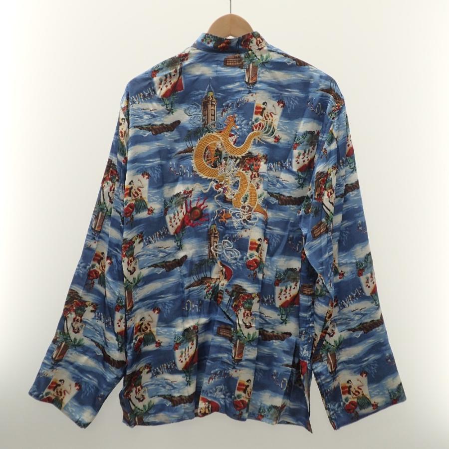 美品/20年製 doublet ダブレット 20AW14SH83 ALOHA KUNG FU SHIRT 