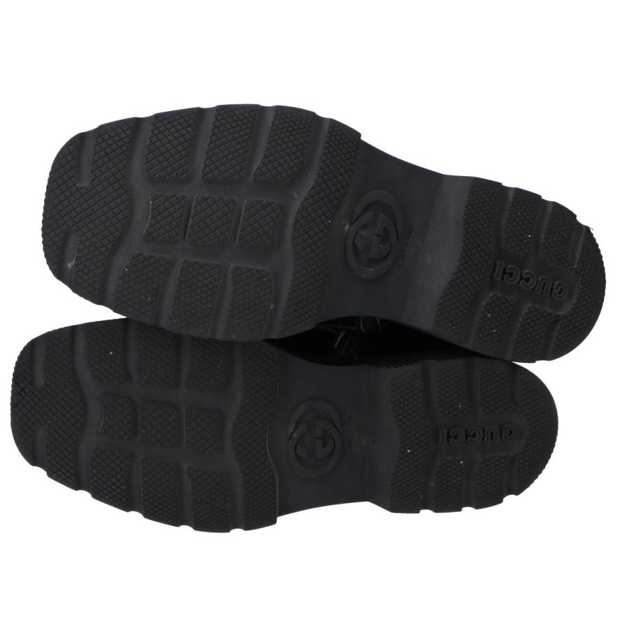 GUCCI グッチ 624653 ダブルG サイドジップ コンバットブーツ シューズ  