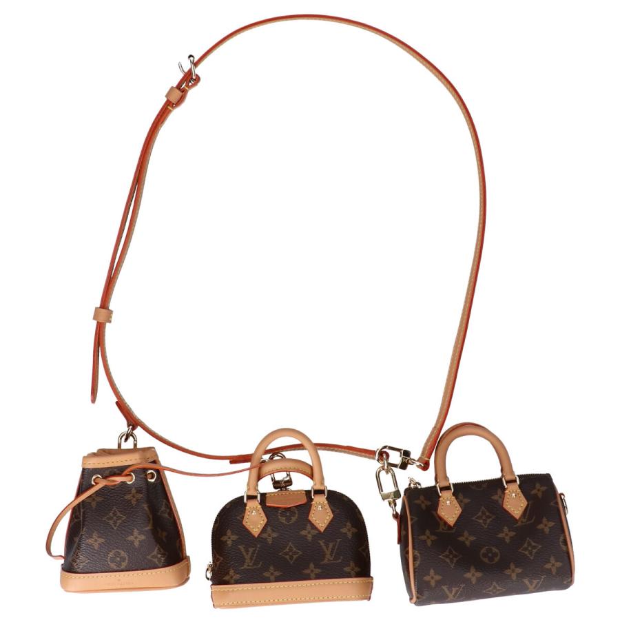 美品/ LOUIS VUITTON ルイ・ヴィトン M81081 トリオ・ミニアイコン