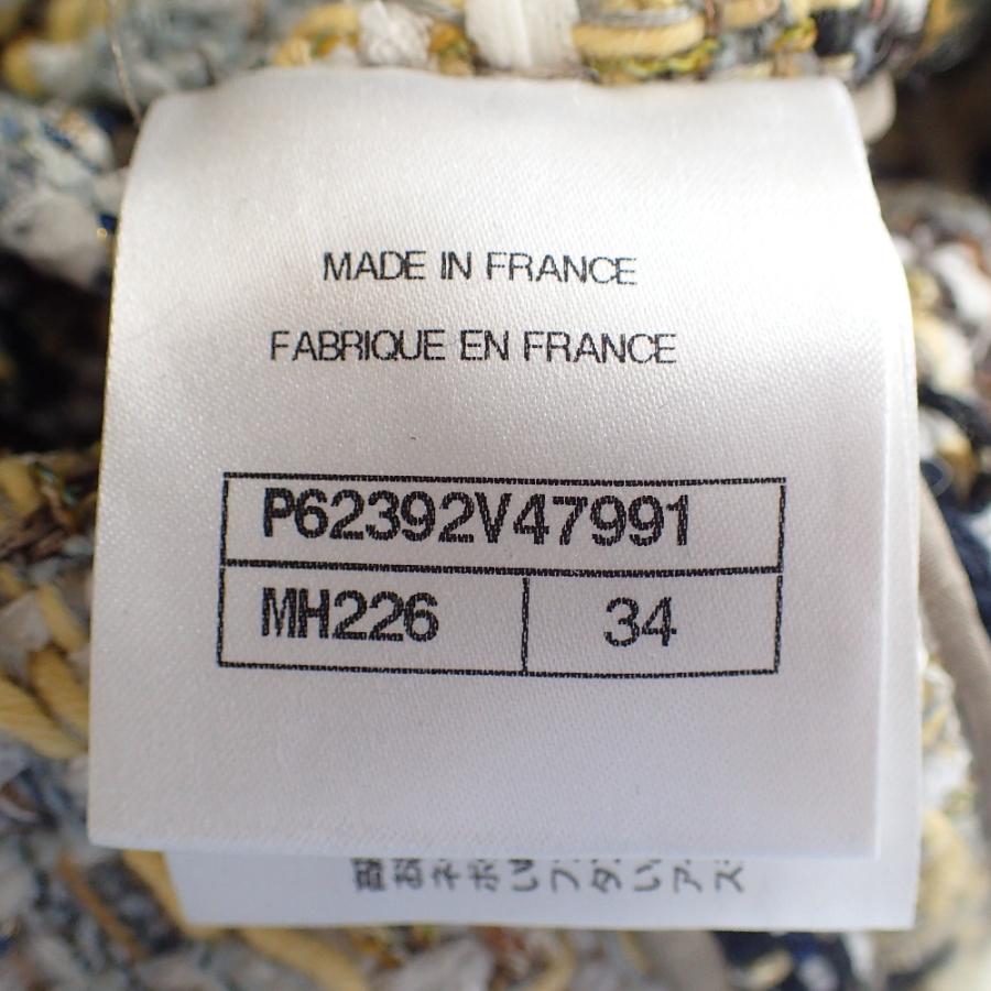CHANEL シャネル　ワンピース　ノースリーブ　デニム　イエロー　Lサイズ CHANEL（シャネル） ワンピース デニム ジャンパースカート P49628 14