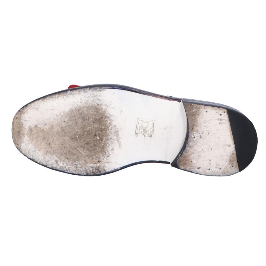 LOEWE（ロエベ） メカノ オックスフォードシューズ 41 ブラック/レッド