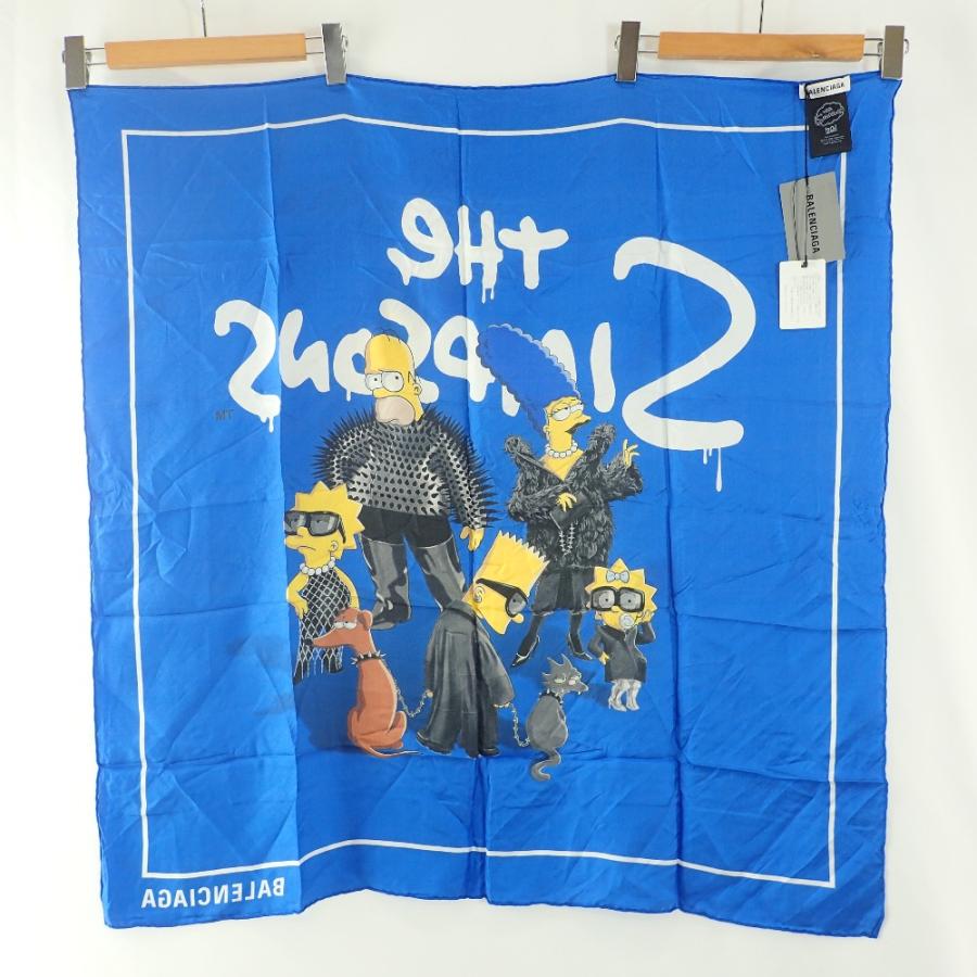 バレンシアガ シンプソンズ　スカーフ 楽天市場】バレンシアガ BALENCIAGA スカーフ 2022 S/S The