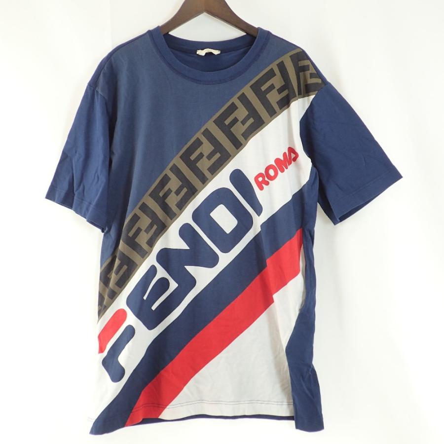 フェンディ　フィラ　コラボTシャツ FENDI - FENDI FILA コラボ Tシャツの通販 by アフロ田中's shop