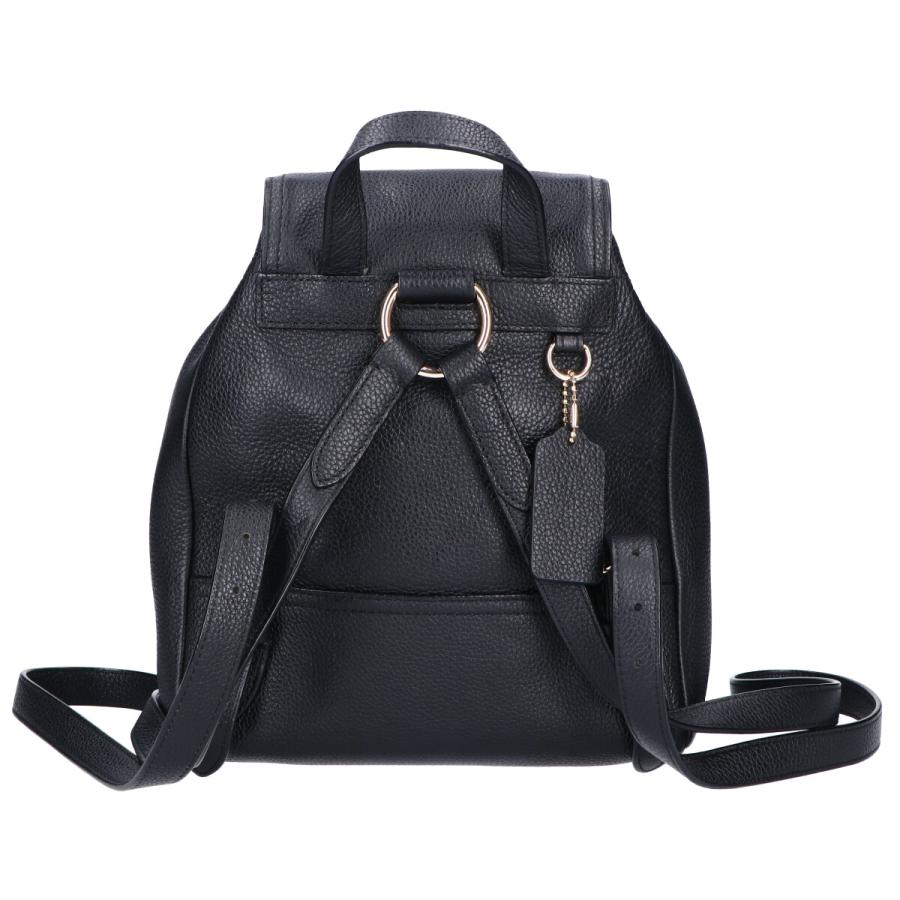 COACH（コーチ） 37581 ターンロック ぺブルレザー ミニバックパック