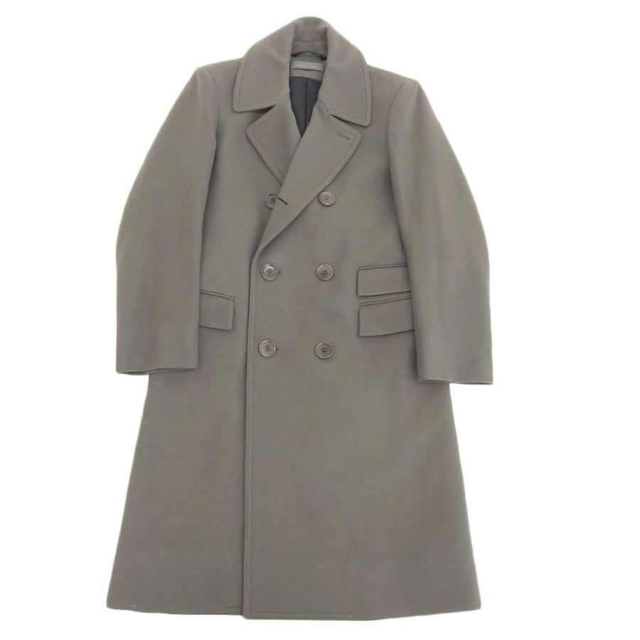 美品 CHRISTOPHE LEMAIRE クリストフルメール ウール ダブルブレスト 