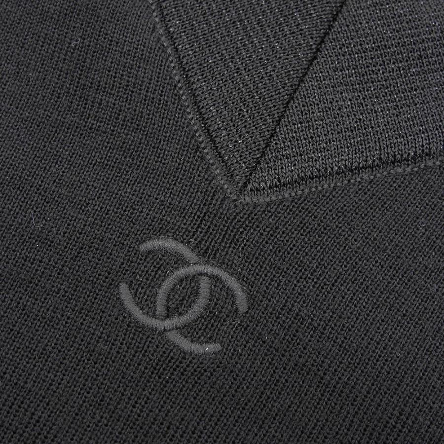 美品/国内正規 CHANEL シャネル 06A P29631K00201 ココマーク刺繍入り 