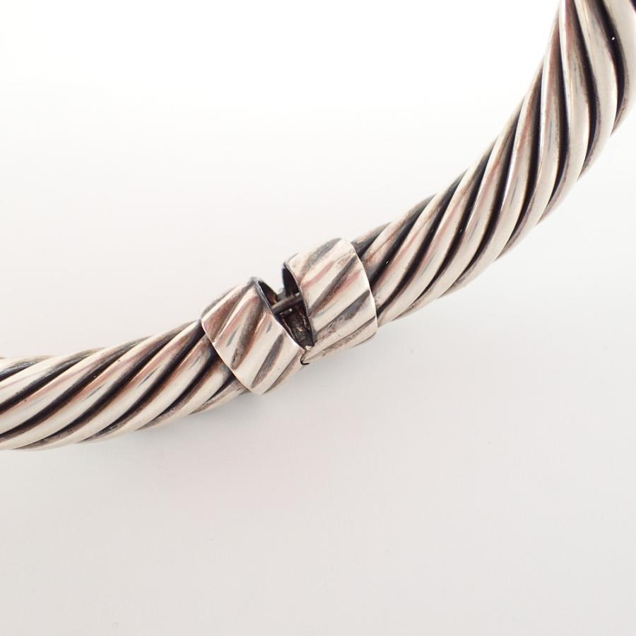 DAVID YURMAN デヴィッドヤーマン STERLING/14K ロープ バングル DAVID YURMAN デヴィッドヤーマン STERLING/14K ロープ バングル