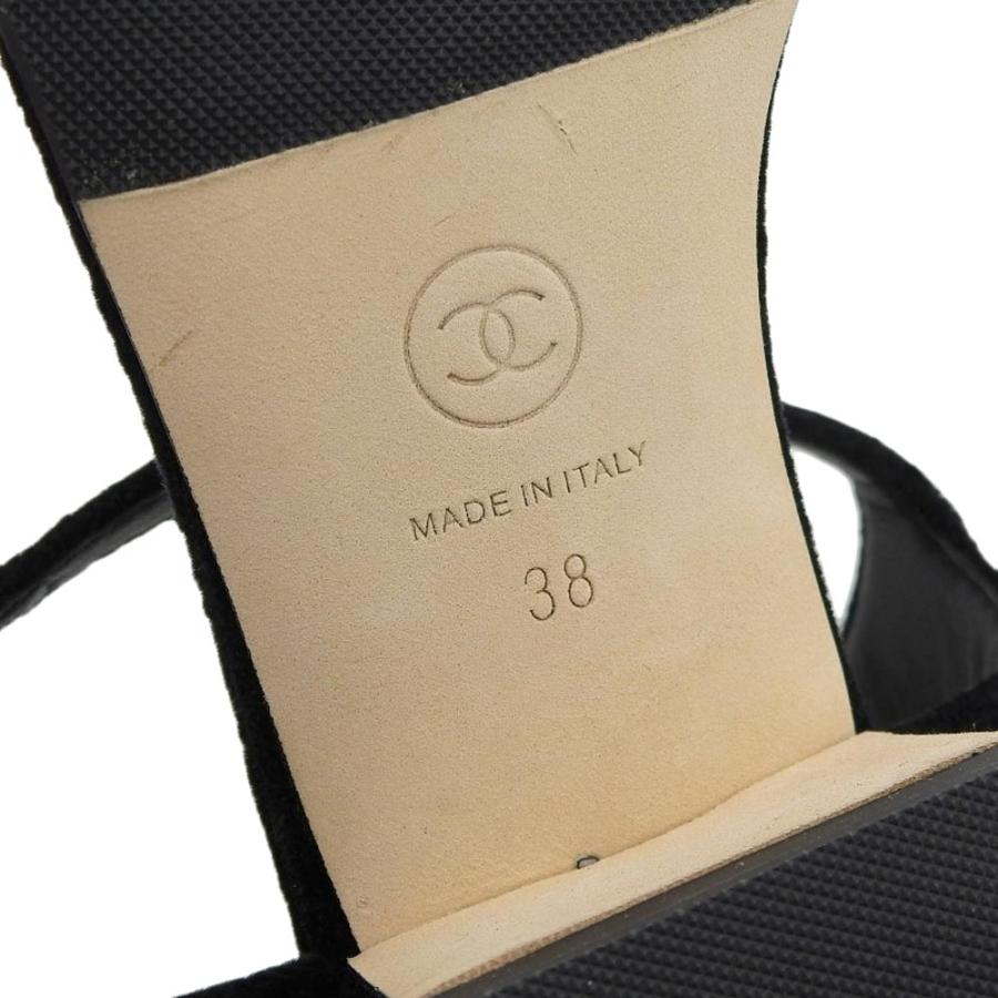 CHANEL 新品同様 シャネル G36402 パール CCココマーク スエード CHANEL 新品同様 シャネル G36402 パール CCココマーク スエード