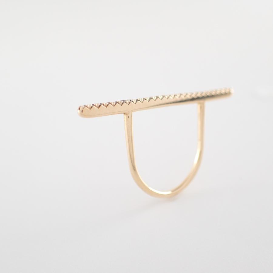 Hirotaka K10 パール ダイヤモンド リング MANHATTAN アコヤパール ダイヤモンド リング