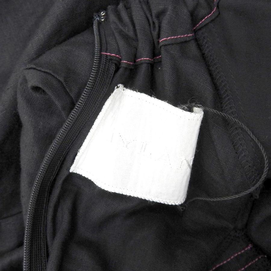 MYLAN マイラン MY18SS-OP013 リネン ボリュームスリーブ ベルト付